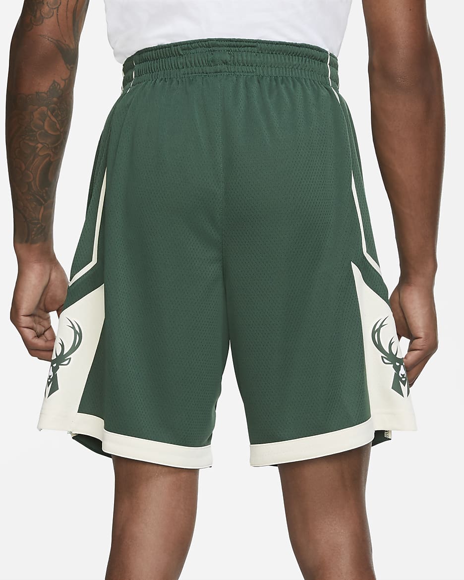 Milwaukee Bucks Icon Edition Men s Nike NBA Swingman Shorts